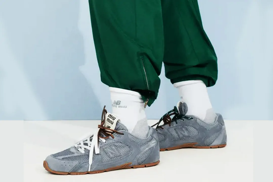 New Balance X Miu Miu com Coco Gauff.